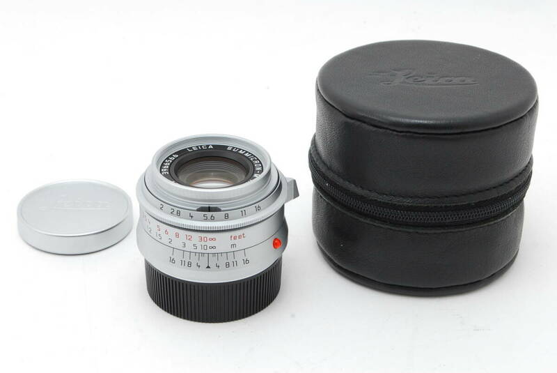 [A Top Mint] Leica LHSA 1968-2003 SUMMICRON-M 35mm f/2 ASPH E39 Lens 6Bit 8917