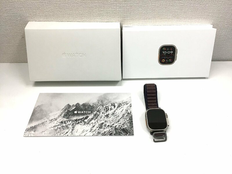 ▲二宮店▲【中古品】U5-173 Apple Watch アップルウォッチ Ultra2 49mm MRET3J/A A2986