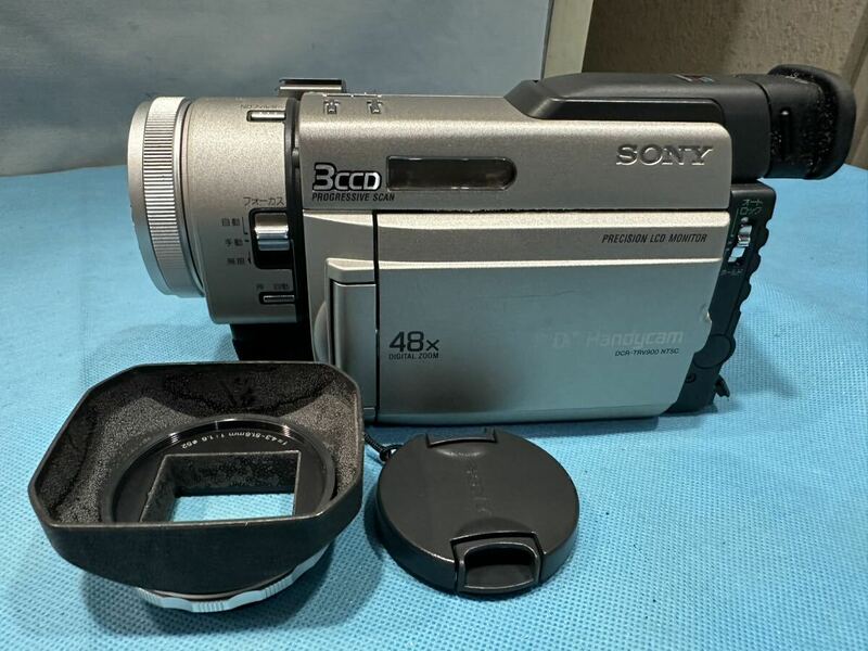SONY ソニー DCR-TRV900 NTSC レコーダー デジタルビデオカメラ miniDVムービー ミニDVカム ジャンク品