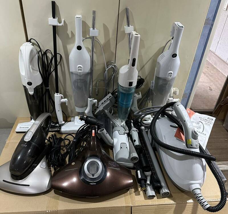 スティック掃除機 高圧洗浄機 布団クリーナー など 7点 大量 まとめ売り IRISOHYAMA twin bird レイコップ など