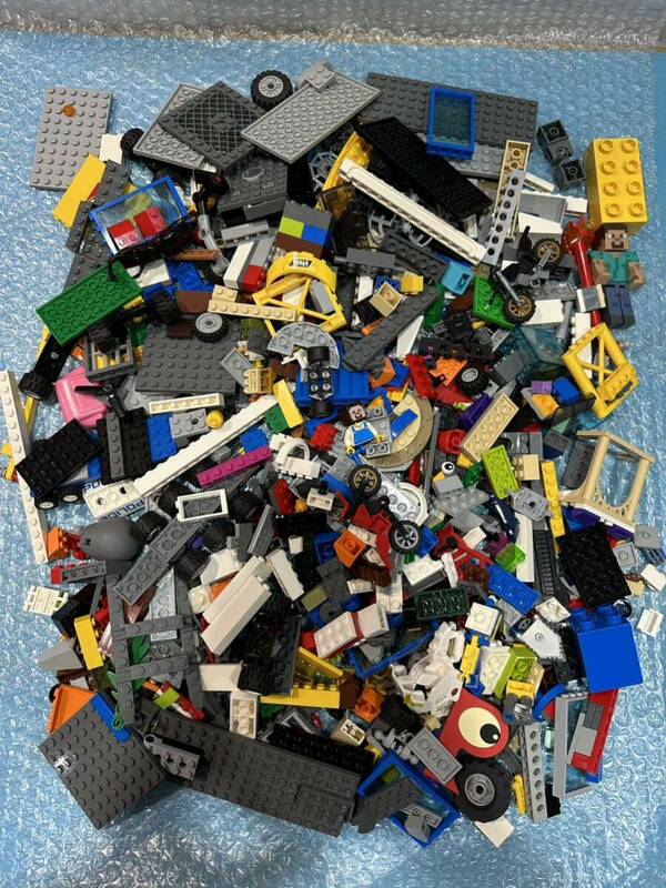 LEGO レゴ ブロック 大量 まとめ売り 約1.5kg 乗り物 人形 フィグ ブロック パーツ プレート マインクラフト など 色々 ⑤80