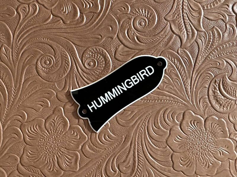 新品 未使用 Gibson HUMMING BIRD ギブソン ハミングバード トラスロッドカバー デッドストック品 2000年~2019年 早い者勝ち