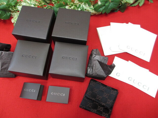 6AS491　GUCCI　グッチ　空箱・保存袋　まとめてセット