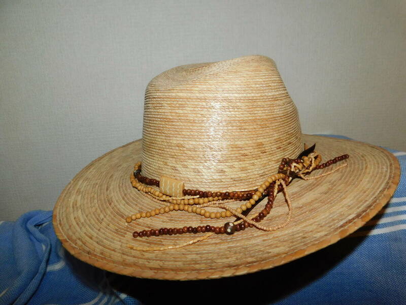 未使用　メキシコ製　LACK OF COLOR 100%PALM LEAF 夏の大人の麦わら帽子　パームリーフ　男女兼用　Made in Mexico　S/M ラックオブカラー
