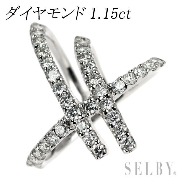 Pt900 ダイヤモンド リング 1.15ct 新入荷 出品1週目 SELBY