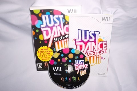 ★中古 良品 Wii Uソフト ジャストダンス 【 JUST DANCE 】 ニンテンドーWii U