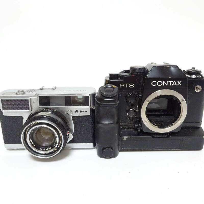 コンタックス RTS フジカ 35-SE フィルムカメラ 2個セット CONTAX Fujica 動作未確認 ジャンク品 60サイズ発送 KK-2749675-171-mrrz