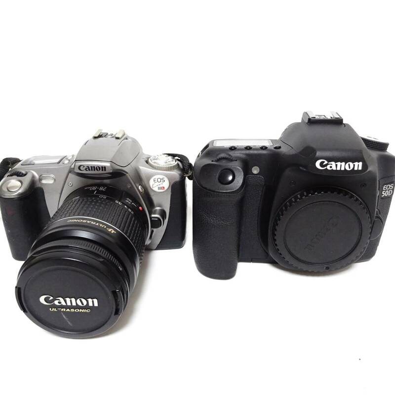 キャノン EOS 50D デジタルカメラ kiss Ⅲ L フィルムカメラ 液晶画面割れあり 動作未確認 ジャンク品 80サイズ発送 KK-2748657-282-mrrz