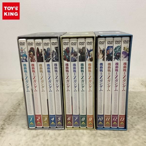 1円〜 DVD 機動戦士Zガンダム Vol.1ー13 全13巻セット 収納ボックス付
