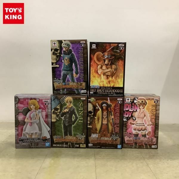 1円〜 未開封含 ONE PIECE DXF BROTHERHOOD II エース、DXF THE GRANDLINE LADY vol.4 コアラ 等