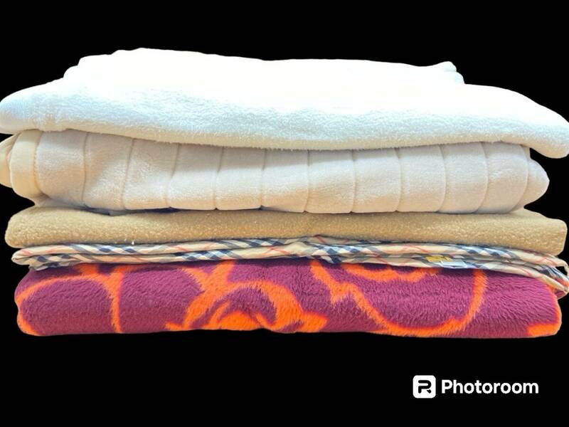 E425［中古品］養生　毛布　引っ越し　梱包　保護　緩衝　業務　あて布