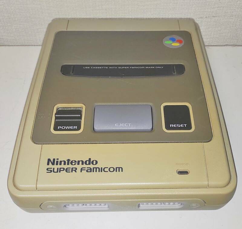 Nintendo SFC 後期型スーパーファミコン本体 動作確認済み