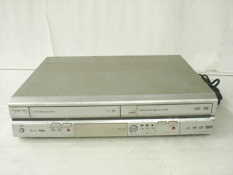 浜/三菱電機/DVDレコーダー/DVR-HS315/2005年モデル/ビデオ/録画/DVD/VHS対応/電機製品/家電/動作OK★5.2-028★