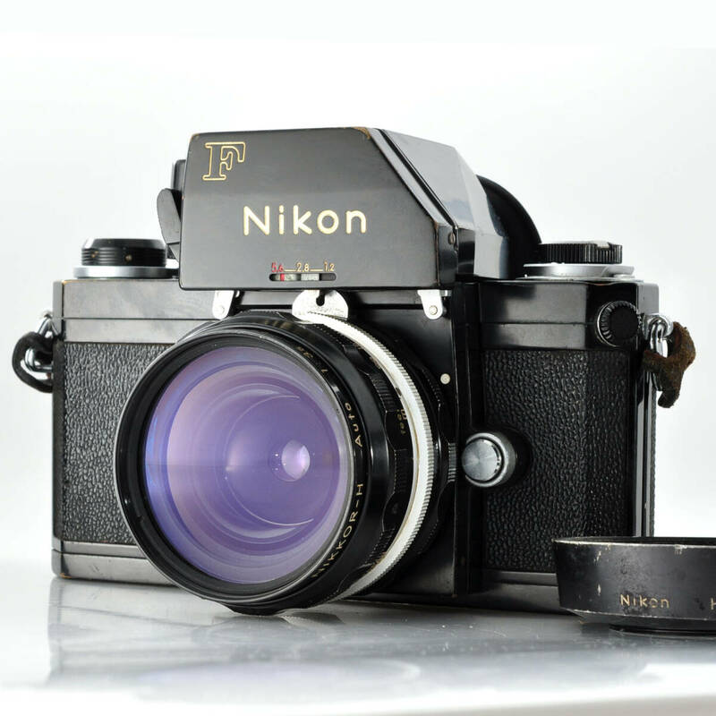 【ニコン】Nikon F フィルムカメラ + 28mm レンズ #c448