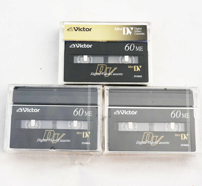 【新品・未開封・未使用】 DVM60 日本ビクター製　デジタルＭiniDVテープ