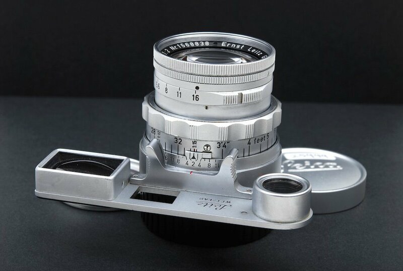 【美品】LEICA/ライカ LEITZ SUMMICRON 50mm f2 ドイツ産 シルバー 156万号 レンズ #JP25949