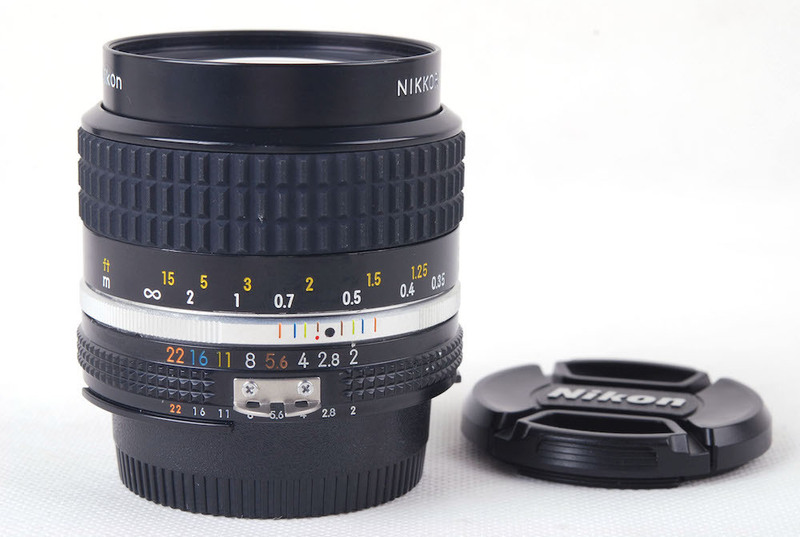 【美品】nikon/ニコン Nikkor 35mm f2 AIS レンズ