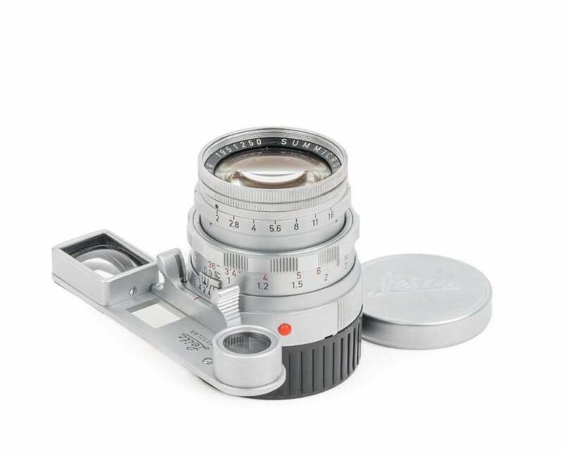 【コレクション】Leica/ライカ Ernst Leitz GmbH Wetzlar SUMMICRON 50mm/f2 DR Rigid Dual Range ドイツ産シルバーレンズ #jp27850