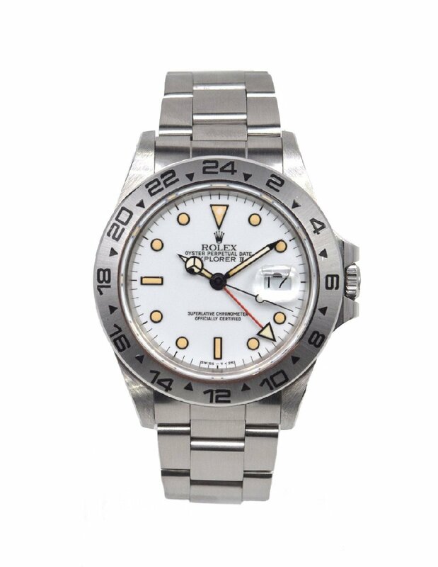 美品　ROLEX/ロレックス Explorer II 16570 White Dial #HK9957