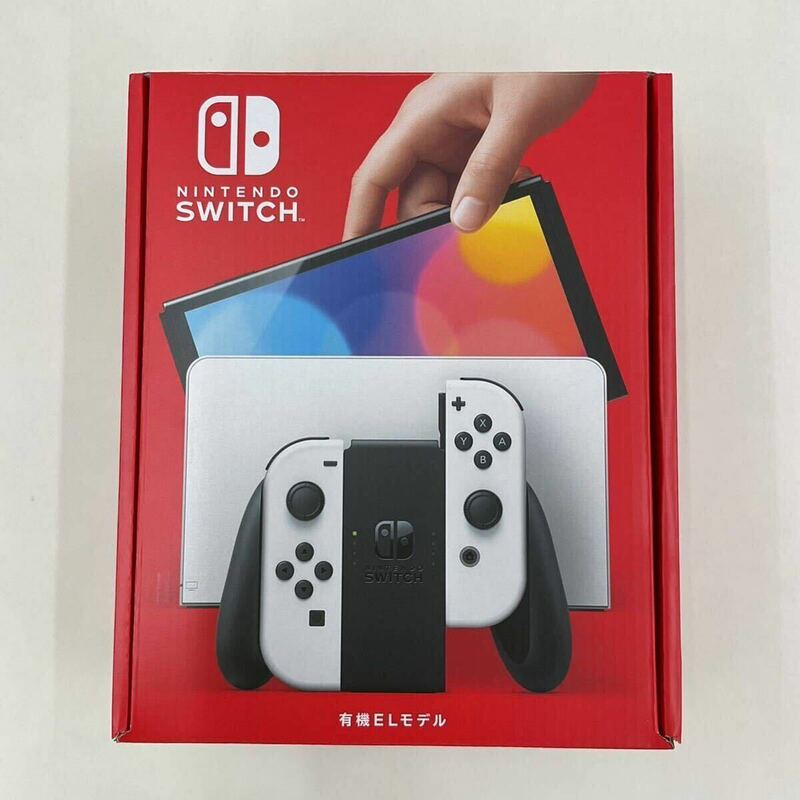 525 Nintendo Switch 有機ELモデル Joy-Con （L） （R）　ホワイト 任天堂 スイッチ ニンテンドースイッチ ニンテンドウ　未使用