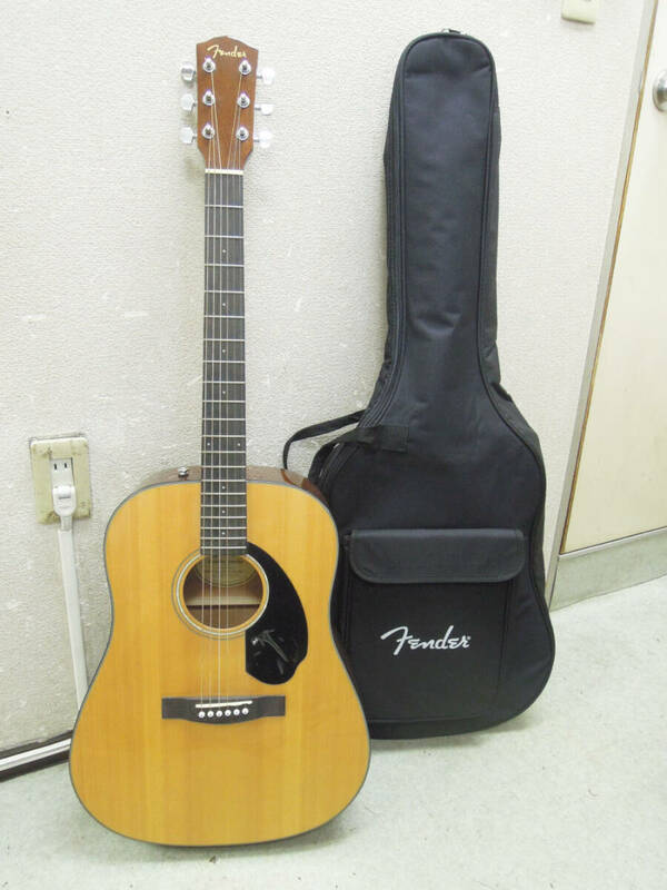 2351) Fender CD-60S Dread/nat フェンダー アコースティックギター アコギ ケース付き