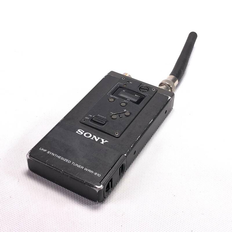 SONY UHF WRR-810 ソニー シンセサイザー チューナー 通電確認のみ ① 24E ヱOA4