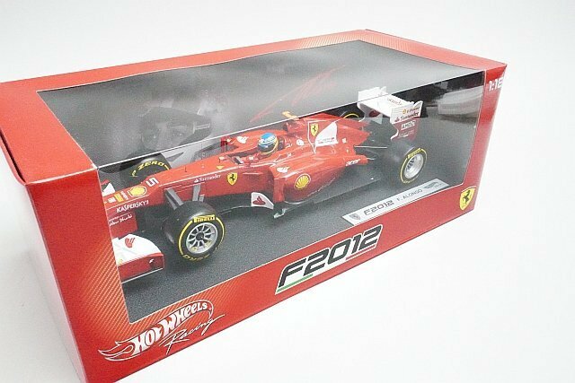 Hot Wheels　ホットウィール 1/18 Ferrari フェラーリ F2012 F.アロンソ #5 X5520