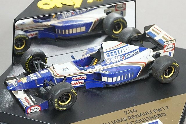 Onyx オニキス 1/43 Williams Renault ウィリアムズ ルノー FW17 D.クルサード #6 236