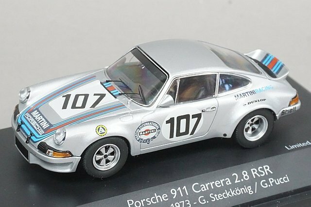 シュコー 1/43 Porsche ポルシェ 911 2.8 RSR タルガ・フローリオ 1973 #107 マルティニ 450371200
