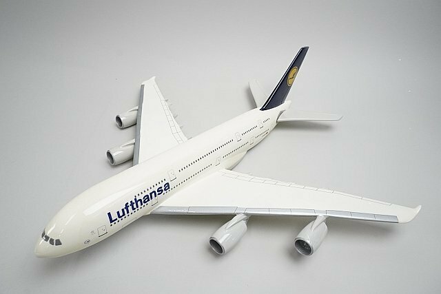★ Plane Model B747-430 Lufthansa ルフトハンザ航空 D-ABTH 全長約42cm 完成品