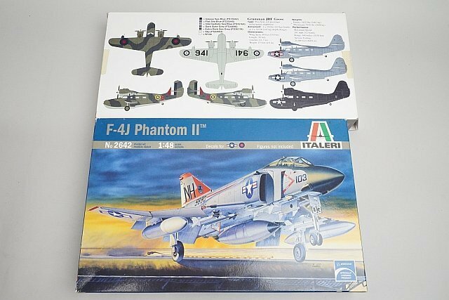 ★ 1/48 イタレリ F-4J PhantomⅡ 2642 / チェックモデル Grumman JRF Goose 4812 プラモデル 2点セット