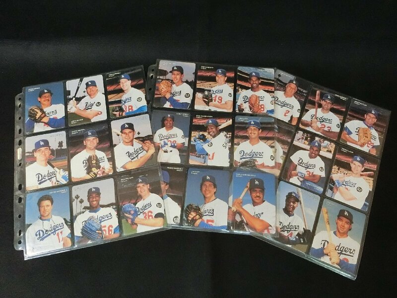 BSY036)MLBカード/マザーズクッキー/マザーズカード/1993/ドジャース/28 of 28/28枚セット/