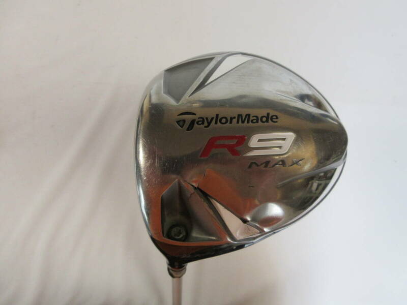 ★TaylorMadeテーラーメイドR9MAX ドライバー10.5°FUBUKIカーボンシャフト S A055★レア★激安★中古 ジャンク品★ヘッド ソケット割れ★