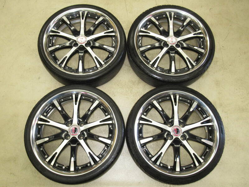 ローダウン軽に！WORK SCHWERT(シュヴァート)SC4 5.5J+43 5.5J+31 pcd100/4H 165/40R17 タイヤ付き4本 ワゴンR,ムーヴ,タント,スペーシア他