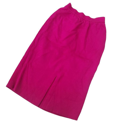 #99 イヴ・サンローラン ニット スカート サイズ 9号 総丈 約68cmレディース ファッション アパレル 女性用 ボトムス YVES SAINT LAURENT