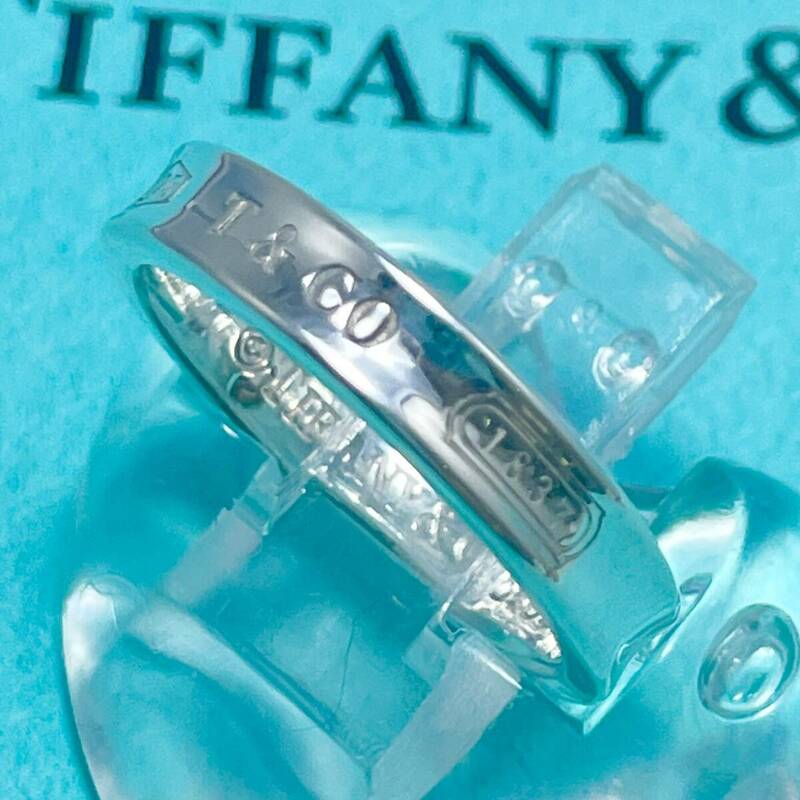 12号 ティファニー リング シルバー925 ナロー 1837 Tiffany&Co. /24-745