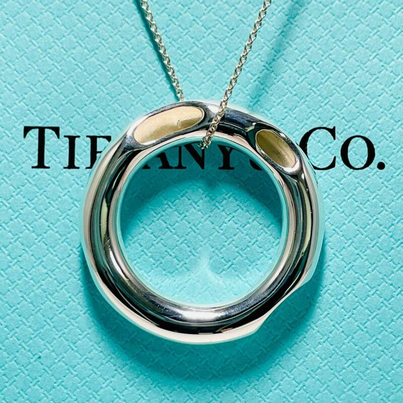 希少 ティファニー フランクゲーリー サークル ネックレス シルバー TIFFANY&Co.★890