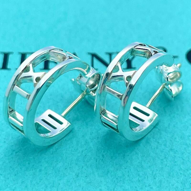 ティファニー オープン アトラス フープ ピアス シルバー Tiffany&Co./24-878S