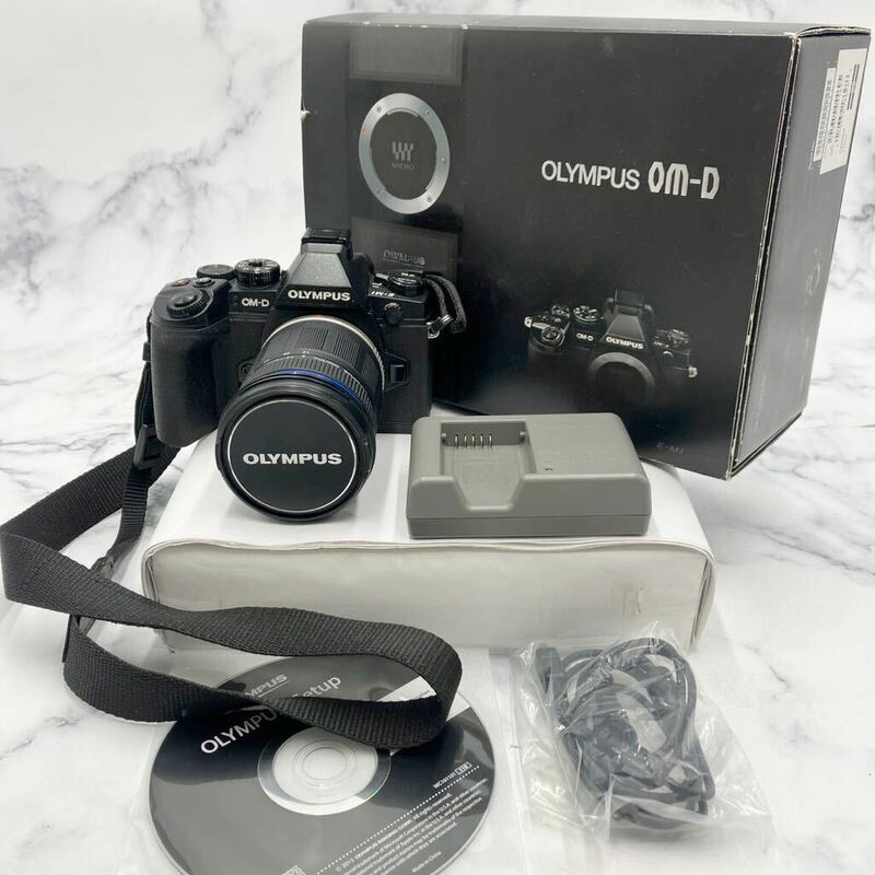 ♪【売り切り】OLYMPUS オリンパス OM-D E-M1 ミラーレス一眼カメラ 14-150mm 1:4-5.6 動作確認済み シャッター数3492