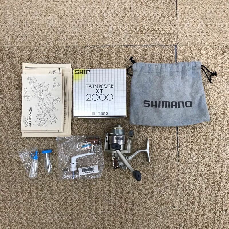 ●【売り切り】SHIMANO シマノ SHIP ツインパワー2000XTD スピニングリール 箱付属 釣り用品 フィッシング