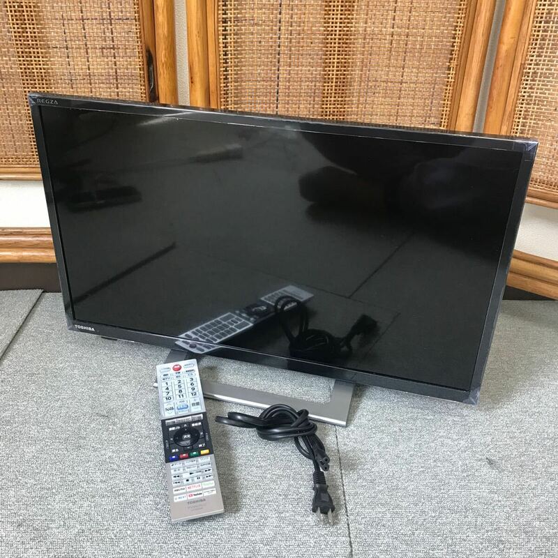 ◎【売り切り】2022年製！そこそこ美品！TOSHIBA 東芝 REGZA 液晶テレビ 24V34 リモコン付属 24V型 HDMI端子2口搭載 動作確認済み 生活家電