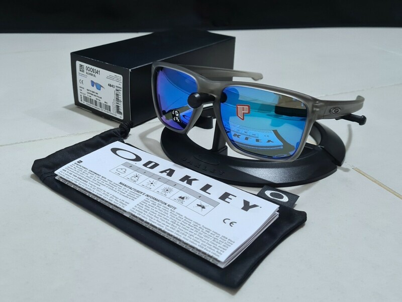 正規品 新品 偏光レンズ OAKLEY SLIVER XL オークリー スリバー SAPPHIRE POLARIZED サファイア イリジウム ポラライズド サングラス