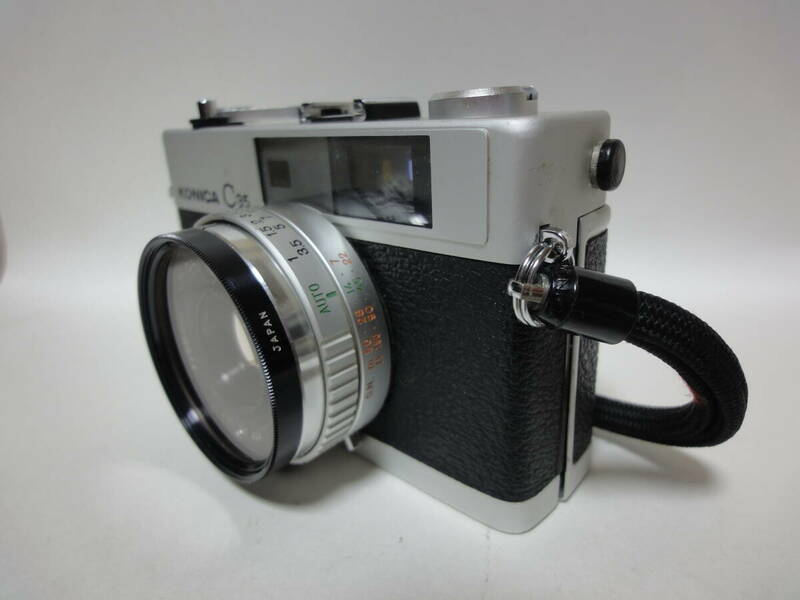 【一円】KONICA コニカ　C35 フラッシュマチック　フィルムカメラ　昭和レトロ　1971年製
