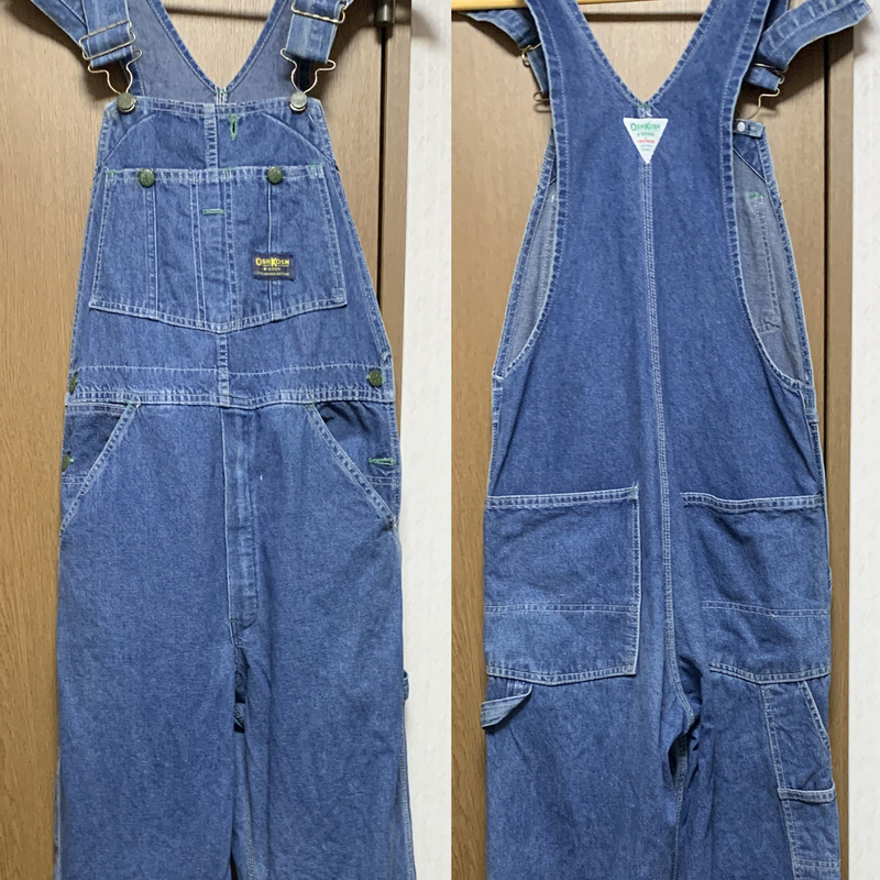 W28 OSH KOSH B’GOSH USA｜オシュコシュ ビゴッシュ オーバーオール TALON 70'S~80's ヴィンテージ 米国製