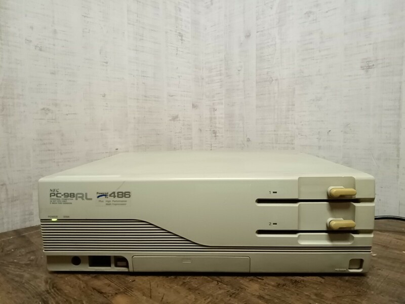 必見!!　希少　NEC　PC-98RL model 51 パーソナルコンピュータ PC98 シリーズ　旧型　PC　パソコン　レトロ　通電確認　ジャンク