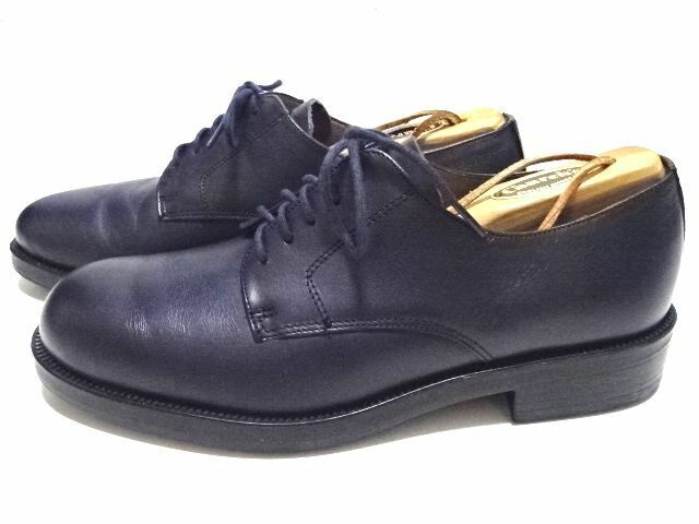 KLEMAN PASTAN size 40 / クレマン ポストマンシューズ 革靴 NAVY メンズ DEAD STOCK品