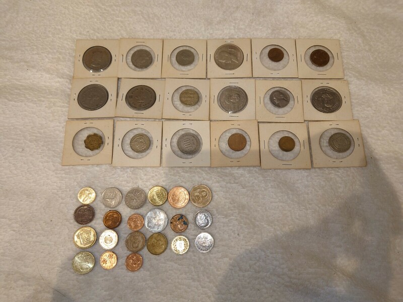 古銭 外貨 39枚セット 216g Dセット 硬貨 コレクション 外国硬貨 外国 通過 