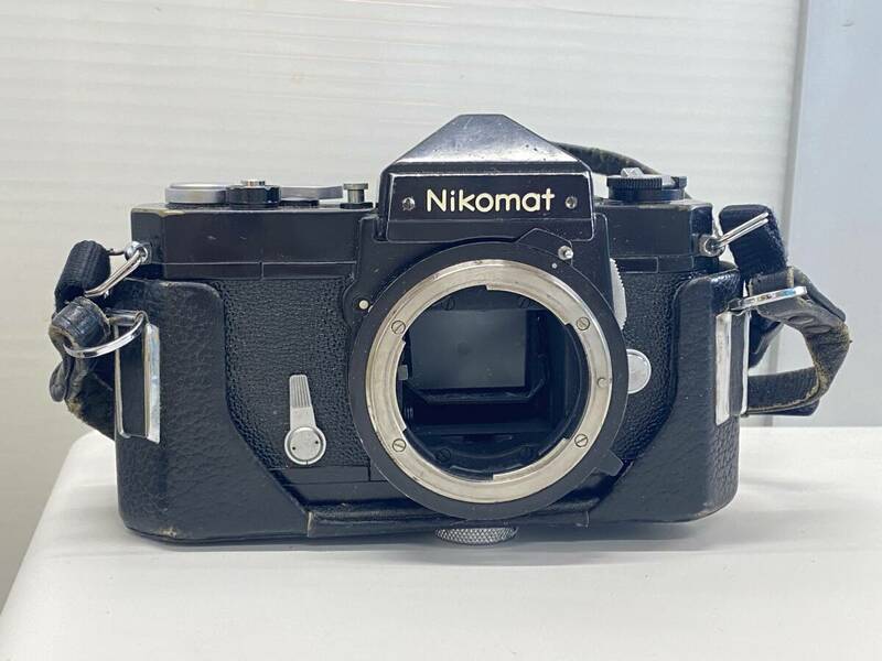 M-6188 【同梱不可】980円～ 中古品　Nikon/ニコン　Nikomat　一眼レフ　フィルムカメラ　ブラックボディ　ボディのみ　レンズ無し　