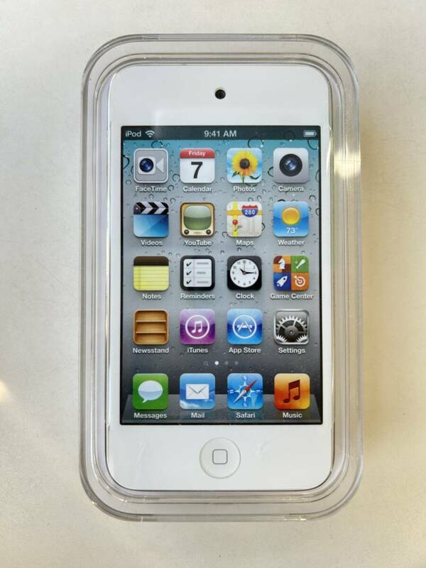 M-6234 【同梱不可】980円～ 未開封品　Apple/アップル　iPod touch　第4世代　64GB　ホワイト　デジタルオーディオプレーヤー　