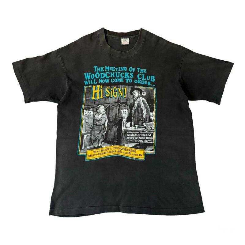90s Fruit of the Loom The Little Rascals Movie Print Tee made in USA 90年代 ちびっこギャング ムービー Tシャツ 映画Tシャツ vintage